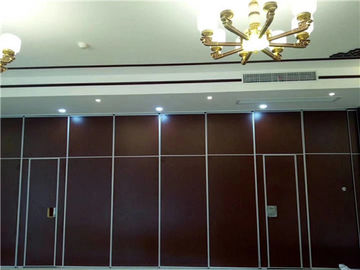 সাউন্ডপ্রুফ শাব্দ পার্টিশন ওয়াল বেধ 65mm movable অ্যালুমিনিয়াম ফ্রেম
