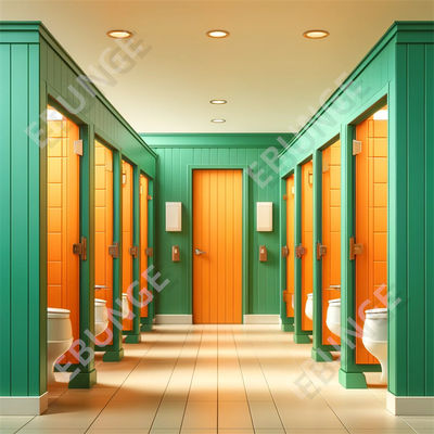 বিভিন্ন রঙের বিকল্প এবং প্রভাব প্রতিরোধের সঙ্গে উচ্চ অগ্নিরোধী পারফরম্যান্স টয়লেট পার্টিশন প্রাচীর